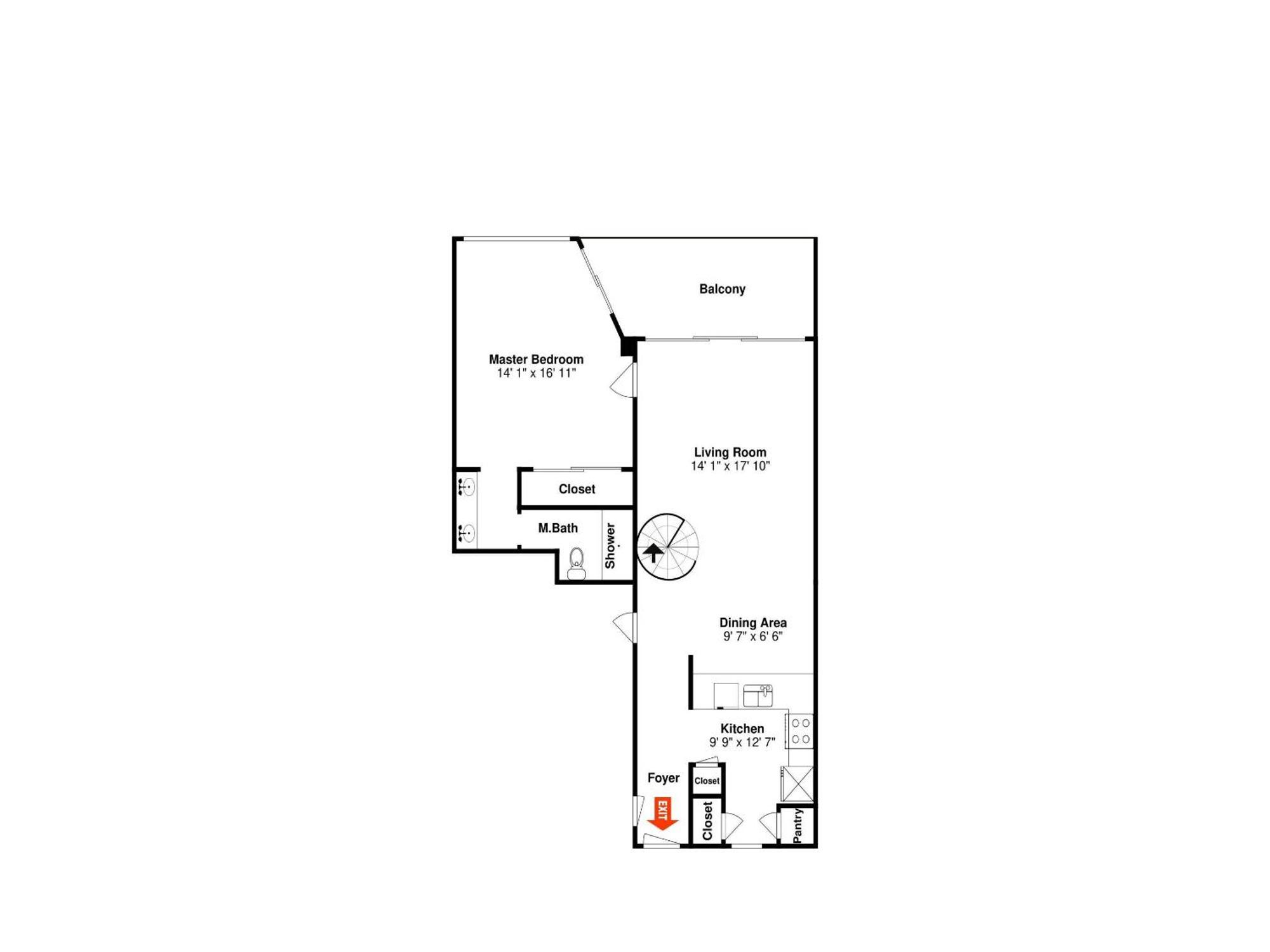 Apartment Edgewater Tower Iii 1204 - Penthouse
